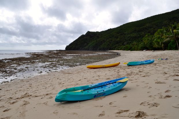 Fiji - kayaks