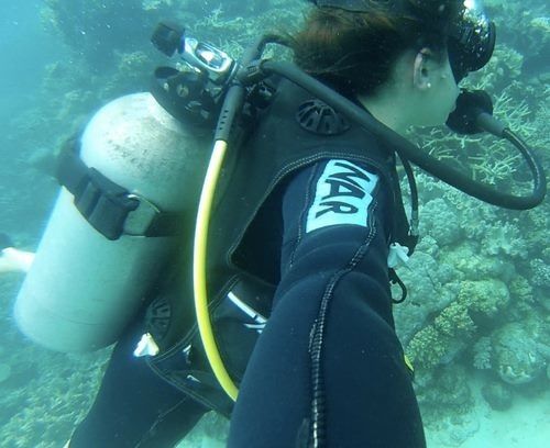 Great Barrier Reef scuba dive