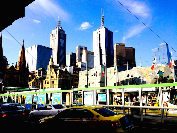 Hello Melbourne. Photo by TEAN Alum Amanda Cianci who studied abroad in Australia 