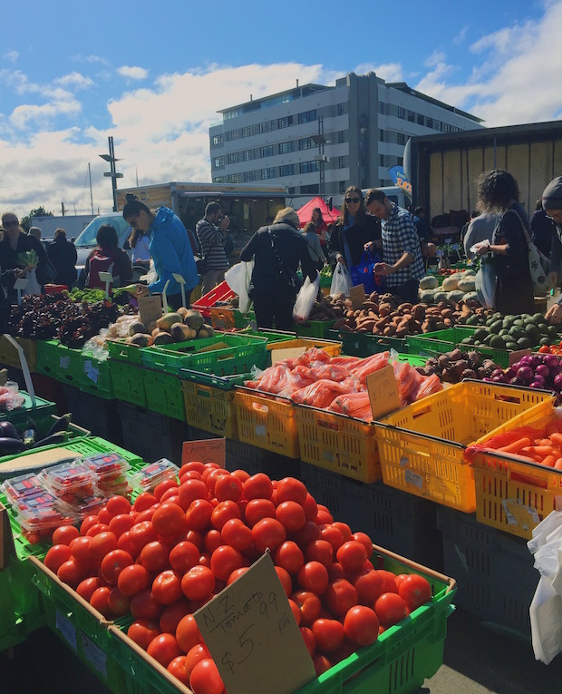 The Sunday morning farmer’s market, the place to go for the best deals on your weekly produce.