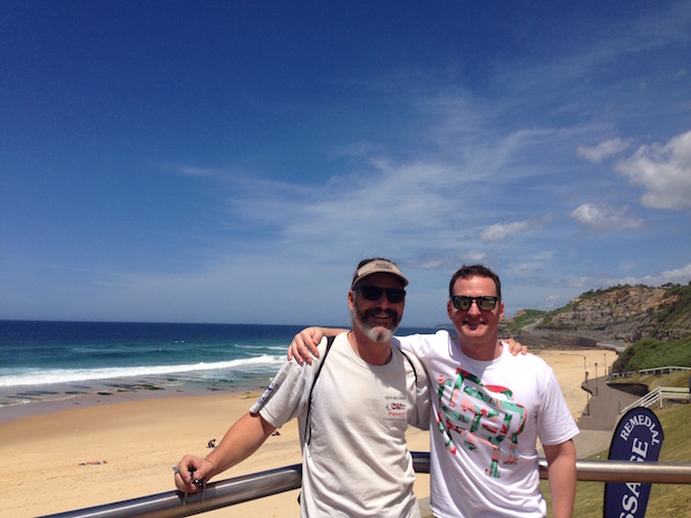 John and Todd, our Resident Director of Internships in Australia. 