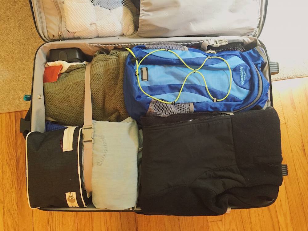 How much can you cram into your suitcase before leaving? Better yet, what should you be cramming into you suitcase before leaving?