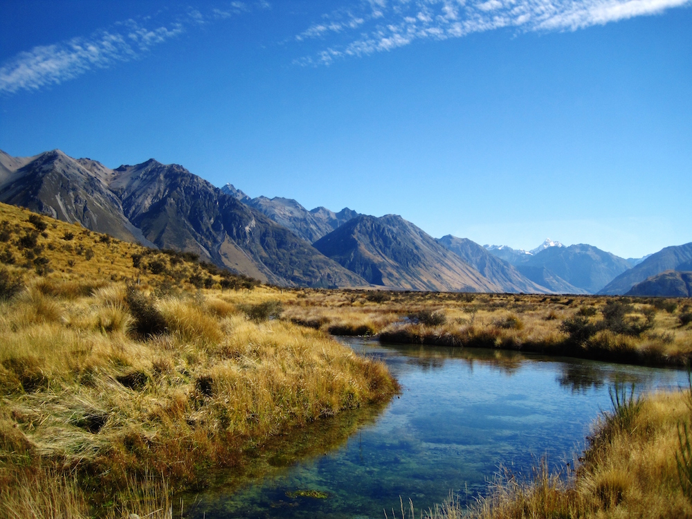 This landscape shot is part of the valley where the Rohan filming took place.