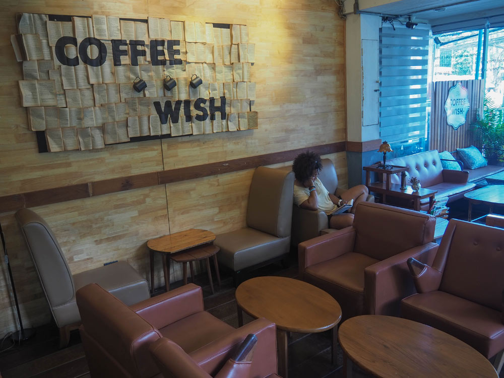 Coffee Wish cafe in China Man Thailand