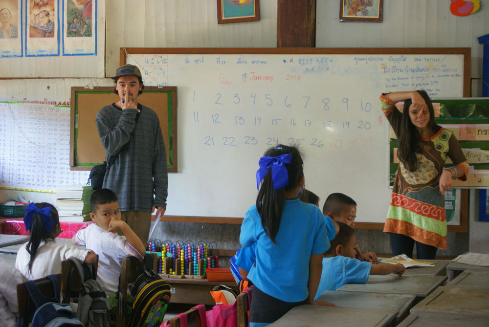 Volunteer english teaching in Thailand