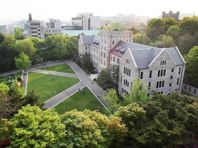 south korean school building