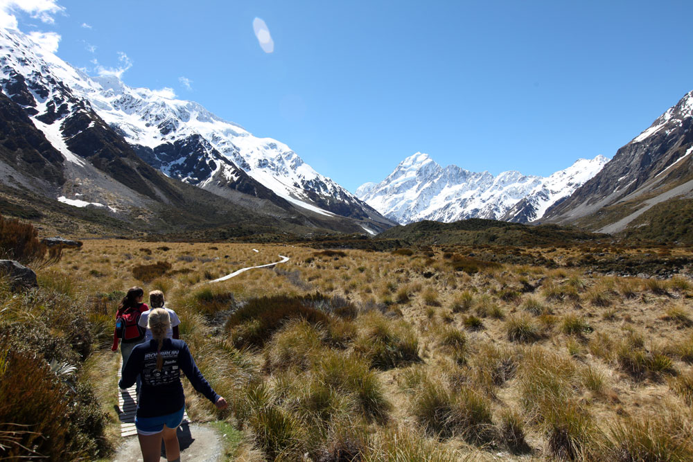 Hooker Valley Track, South Island | Photo by Morgan Glier, UCLA, studied abroad at the University of Auckland