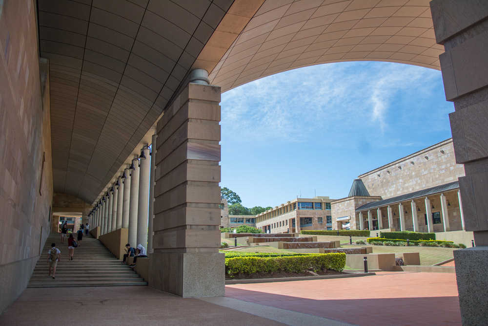 Bond University campus has a small student population