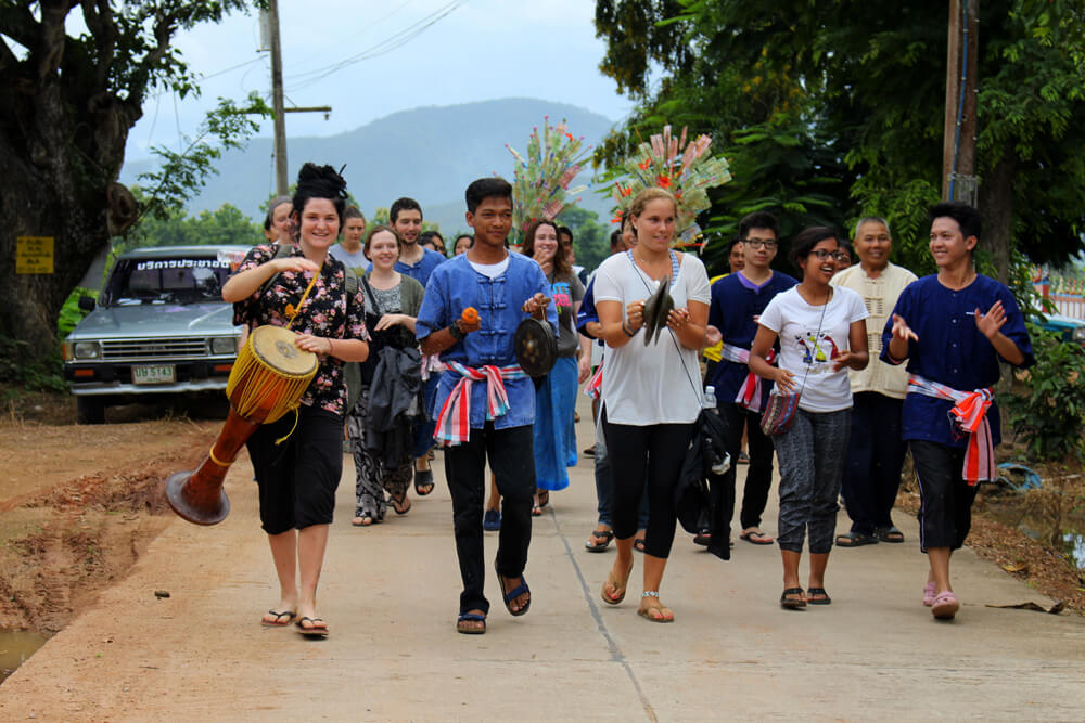 Village homestay in northern Thailand