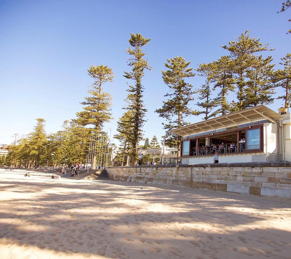 The Pantry cafe on Manly beach