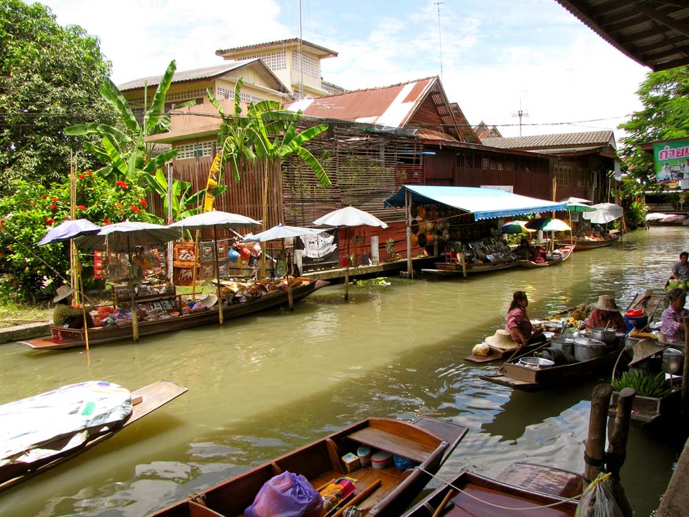 Floating market Bangkok