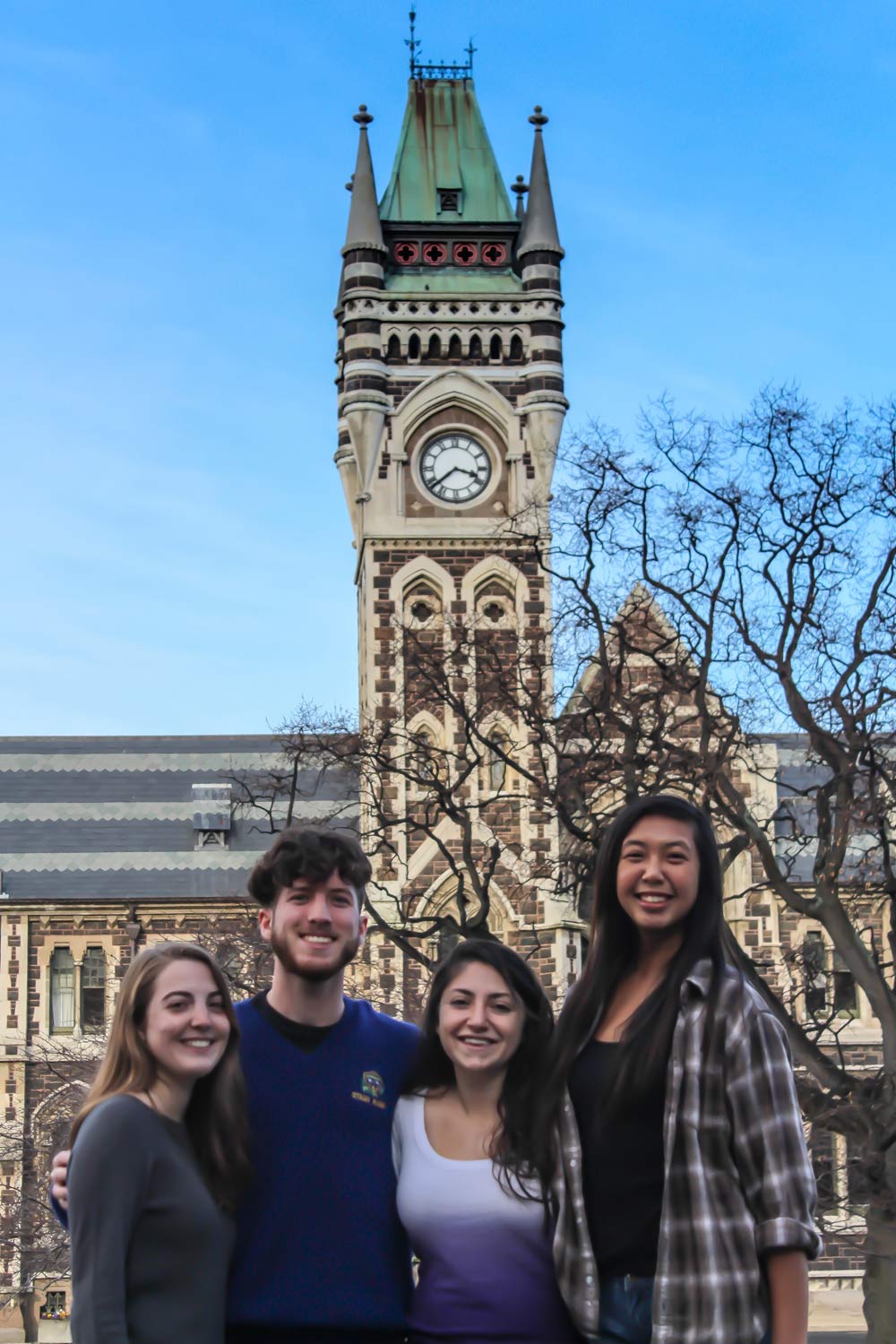 TEAN students at Otago University